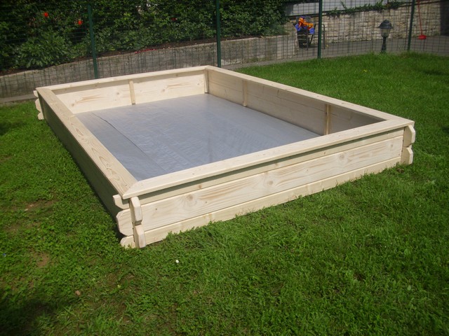 Fa homokozó keret ülőkével Budapest